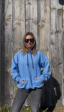 Load image into Gallery viewer, Discard Dreams Logo Hoodie - Blue
