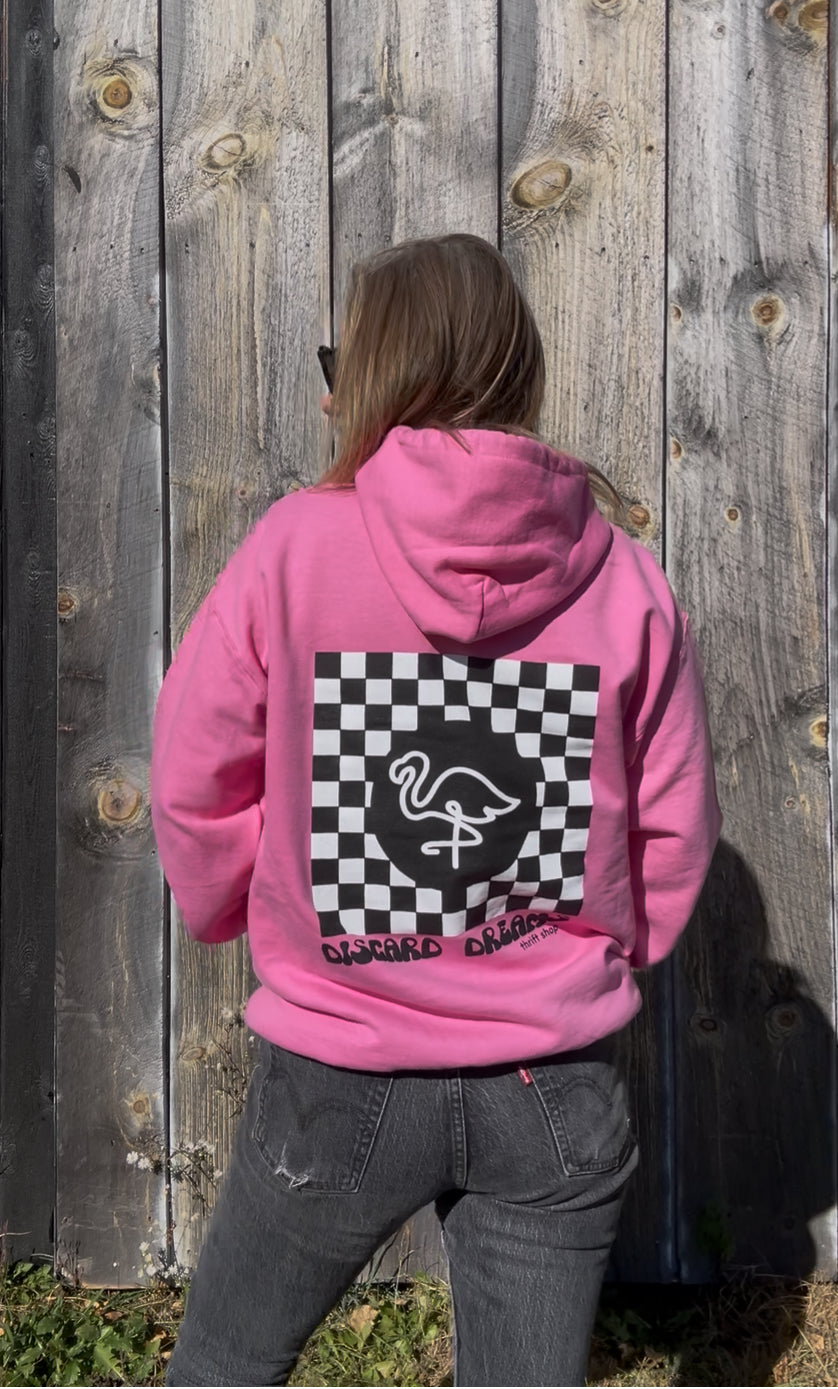 Discard Dreams Logo Hoodie - Pink